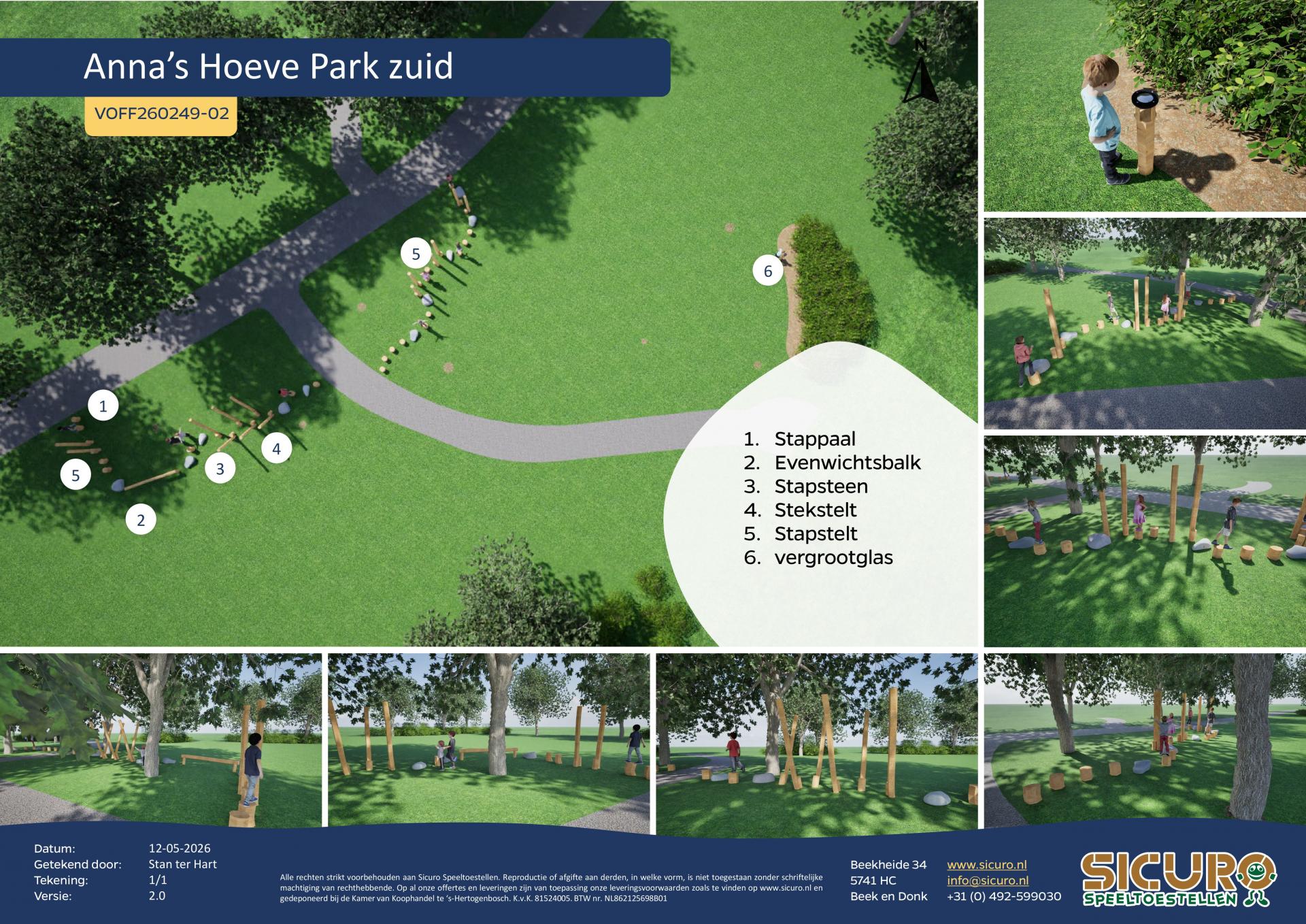 Definitief ontwerp Anna's Hoeve - Verblijfsplek Park Zuid