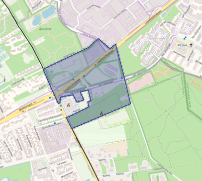 Kaart noodverordening en veiligheidsrisicogebied