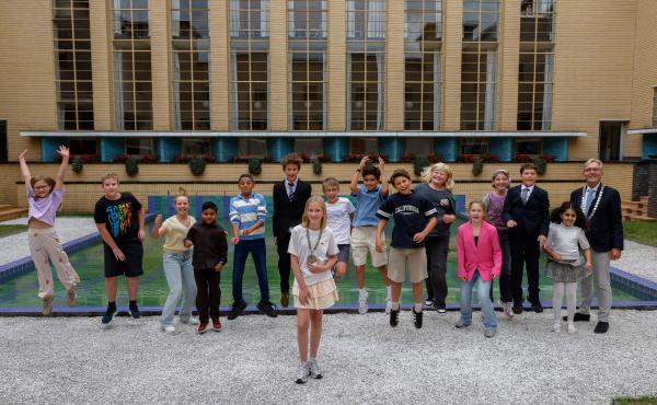 De nieuwe kindergemeenteraad
