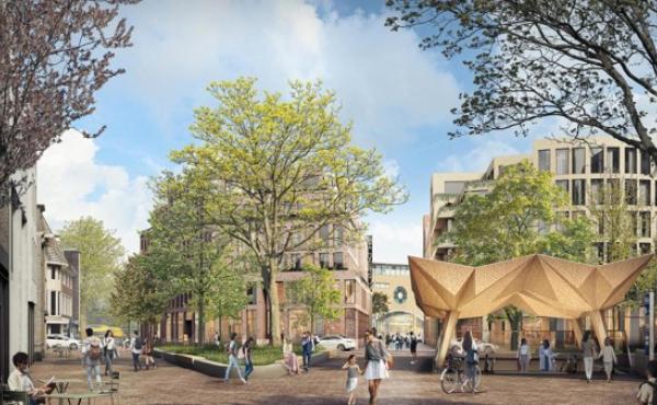 Sfeerimpressie Stationshart Hilversum